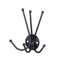 Wandgarderobe - schwarz -