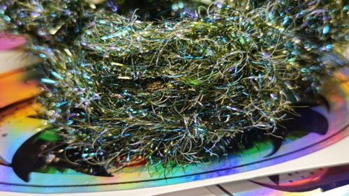 Olive blue flash und - blue,