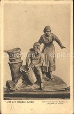 Blindheit Aveuglement Ablepsia Opferstock-Gruppe Blindenheim Langgasse