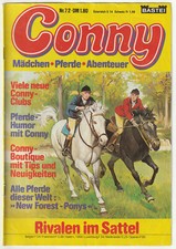 ✪ CONNY #72 Rivalen im Sattel ohne Conny-Club, Bastei Verlag 1981 COMICHEFT Z2