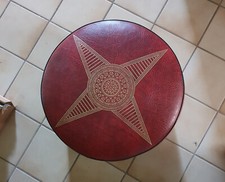 Sitzkissen - Fußhocker - Sitzpouf -  70/80er Jahre -einwandfrei