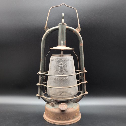 Petroleum lampe antik bat - antik, drp