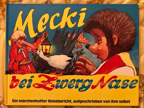 Mecki bei zwergnase ein - mecki, zwergnase.