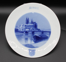 Meissen Wandteller Stadtteller