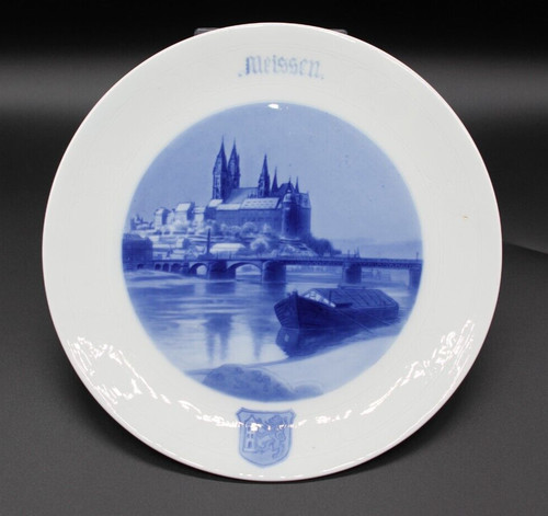 Meissen wandteller stadtteller - meissen,
