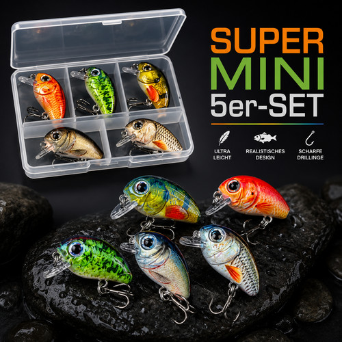 Forellen wobbler set super - wobbler,