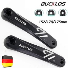 Fahrradkurbel 152/170/175mm Kurbelarm Vierkant/Diamant/Spline Taper Aluminium DE