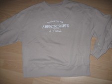 Sweater Sweatshirt Abercrombie & Fitch Gr. S 36 beige Soft collection Pullover