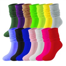Crinkle-Baumwollsocken Für