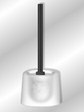 Element Weiss Transparent WC Bürstenhalter WC Bürste Toilettenbürste