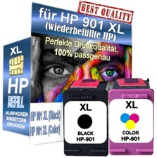 2x Druckerpatronen für HP 901 XL Officejet 4500 G510 J4500 J4524 J4540 J4680