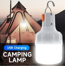 LED Campingleuchte Outdoor Camping Lampe Akku Zelt Licht USB Aufladbar Notfall