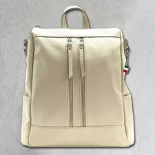 Florence Rucksack Damen Echtleder Cityrucksack beige ORF100I