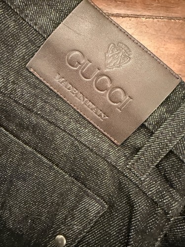 Gucci jeans schwarz - gucci, schwarz,