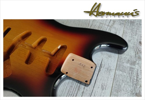 Alder guitar body sss route - guitar,