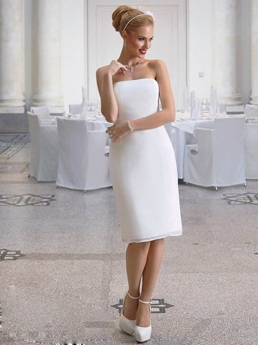 Etui brautkleid spitze chiffon - etui,