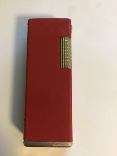 Altes gasfeuerzeug sunex - gasfeuerzeug, rot