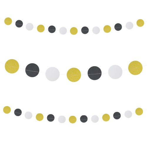 Kreis girlande banner - banner, mit