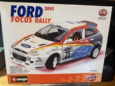 Burago Ford Focus WRC Rally