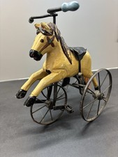 Pfredfahrad Antik Vintage Fahrrad Spielzeug Deko Retro Sammler Selten Alt Deko