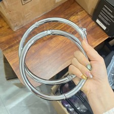 Halsband Halsreif Halsfessel mit abnehmbaren O-Ring Edelstahl Größen wählbar DE