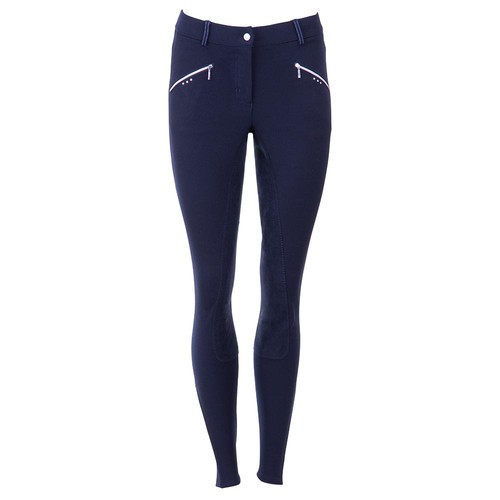 Reithose bianca vollbesatz - br,