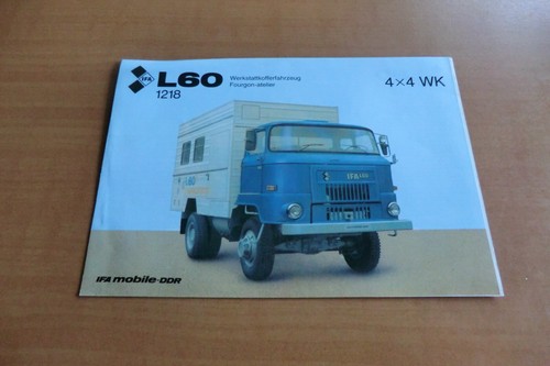 Ddr messe prospekt l60 - ddr, 4x4