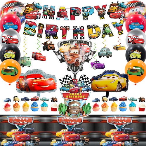 Cars geburtstag deko auto - 3,