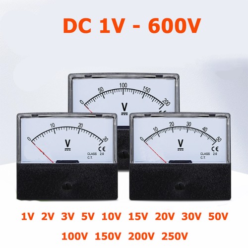 600v dc analog - analog, voltmeter