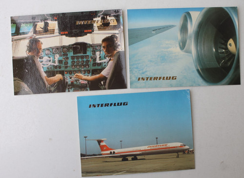 60245b postkarten interflug - 3,