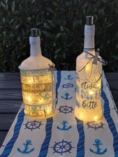 Lichtflasche Tischlampe