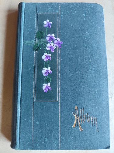 Album leer jugendstil antik - leer,