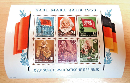 Ddr 1953 block - , gezÄhnt
