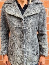 Persianer-Jacke, grau, Größe