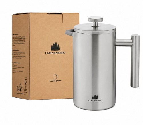 French press edelstahl - press, 600ml