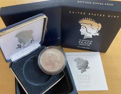 Usa united states mint peace - united,