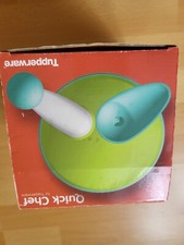 NEU! TUPPERWARE D98 QUICK-CHEF 1 L ZERKLEINERER KÜCHENMASCHINE HELLGRÜN