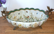 Schale Porzellan Bronze