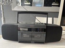 Grundig RR4000CD Radio Twin Cassette Recorder CD Player-Bitte Lesen !