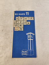B.V. Karte 11 Straßenkarte