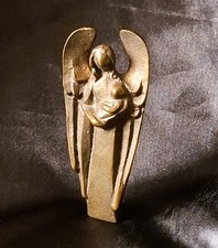 Bronze Figur Maria Laach Engel