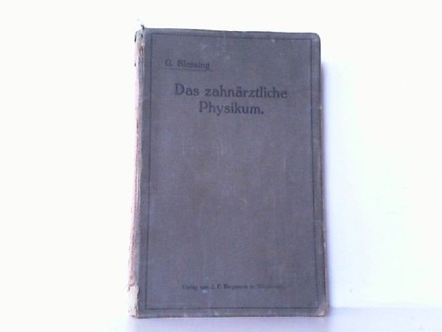 Das zahnärztliche physikum - das,