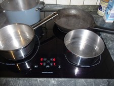 Autarkes Induktion Kochfeld mit leichtem Defekt
