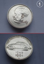 Medaille, 1000er Silber, 5