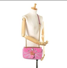 Gucci GG Marmont Pink Velvet