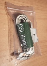 DSL Router Kabel 4m für FritzBox Speedport TAE RJ45 Telefon Dose VDSL Modem