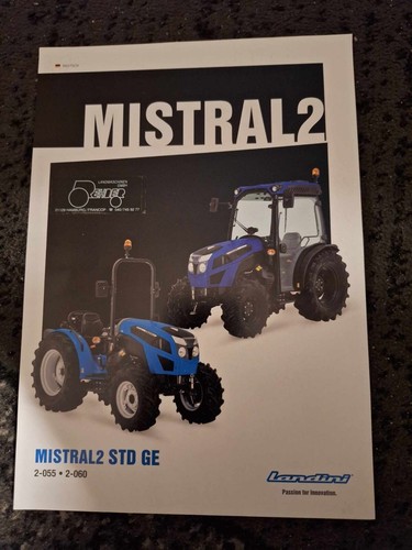 Landini mistral prospekt - mistral, 2
