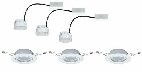 Tip einbauleuchten 3er set - tip,
