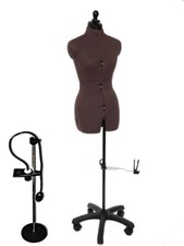 Legform/Hosenbüste, Modell Olivia, inkl. 5-Punkt-Rollstand und Rockabrunder
