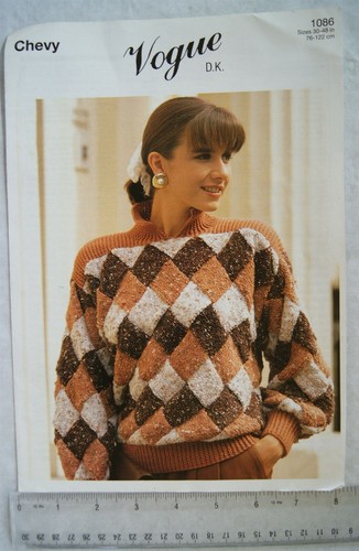 Vintage vogue 1086 pullover - vintage:,